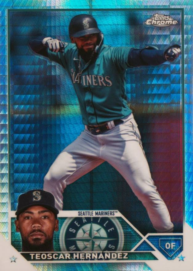 2023 Topps Chrome Update Teoscar Hernandez #USC160 Baseball Card