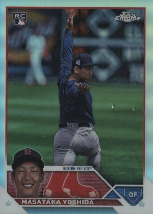 2023 Topps Chrome Update Masataka Yoshida #USC174 Baseball Card