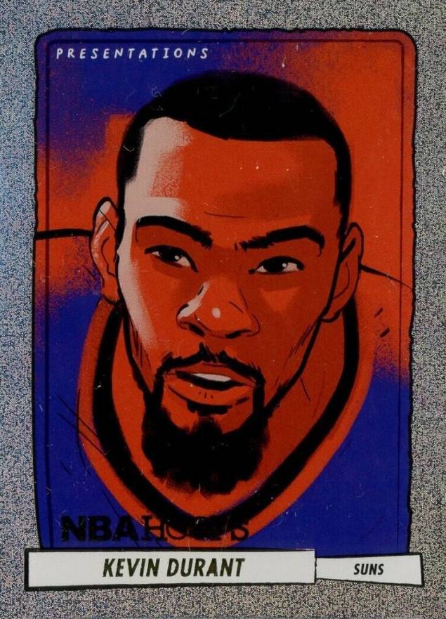 2023 Panini NBA Hoops Presentations Kevin Durant #9 Basketball Card