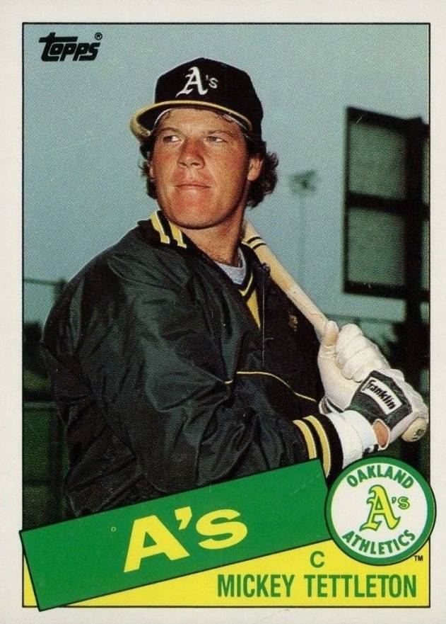 1985 Topps Traded Mickey Tettleton #120T Baseball Card