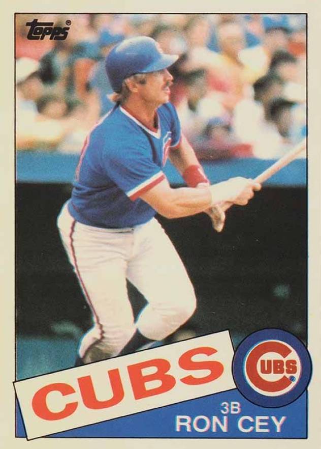 1985 Topps Tiffany Ron Cey #768 Baseball Card