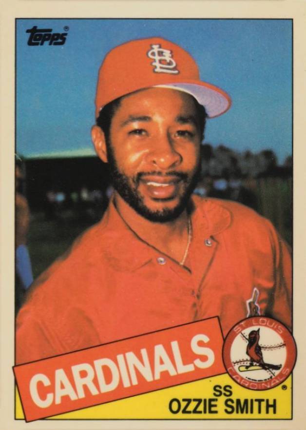 1985 Topps Tiffany Ozzie Smith #605 Baseball Card