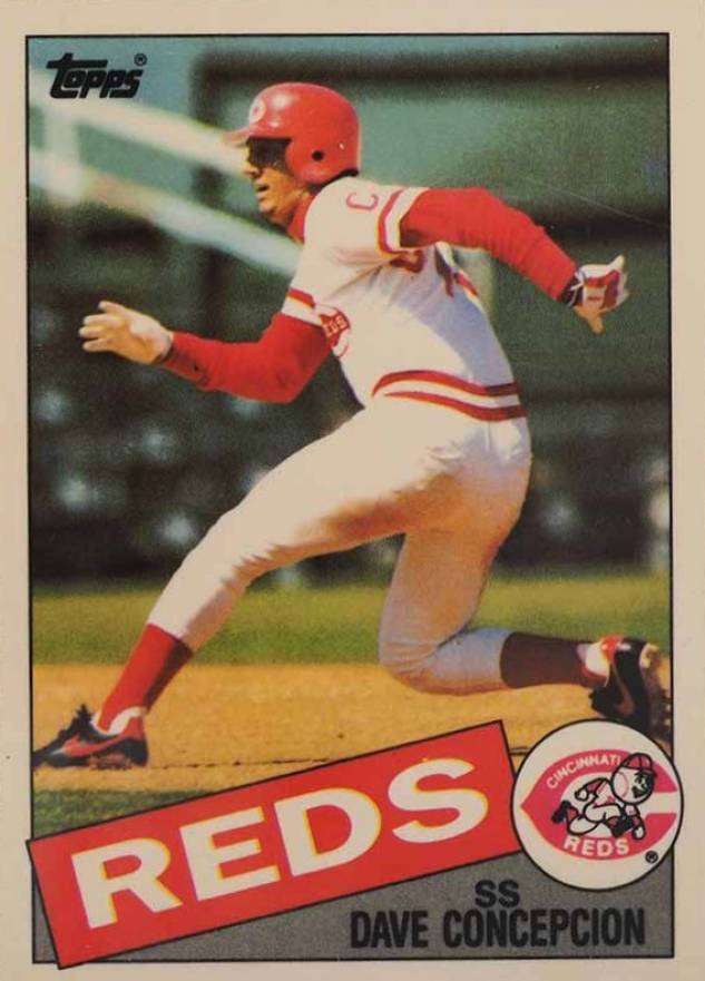 1985 Topps Tiffany Dave Concepcion #515 Baseball Card