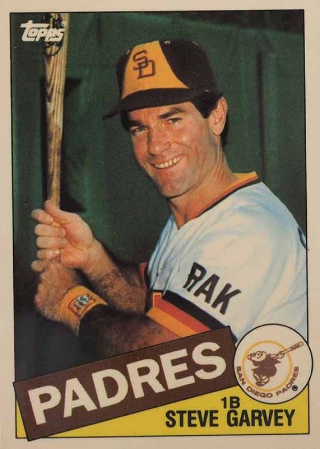 1985 Topps Tiffany Steve Garvey #450 Baseball Card