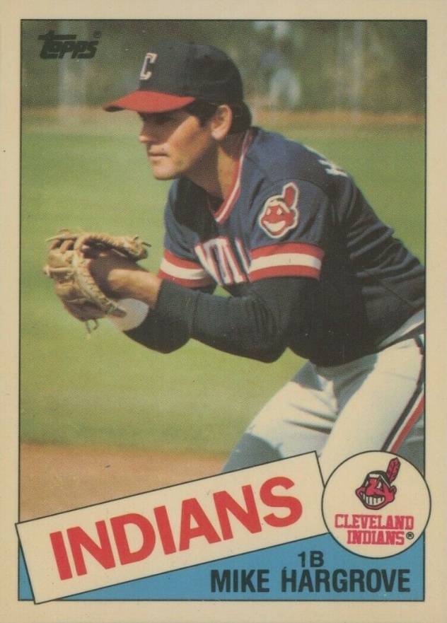 1985 Topps Tiffany Mike Hargrove #425 Baseball Card