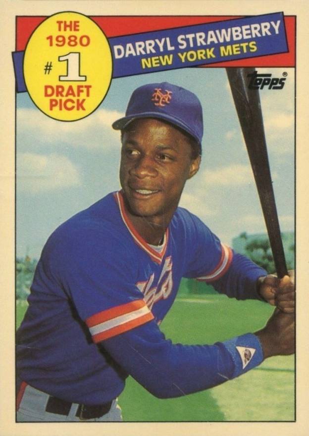 1985 Topps Tiffany Darryl Strawberry #278 Baseball Card