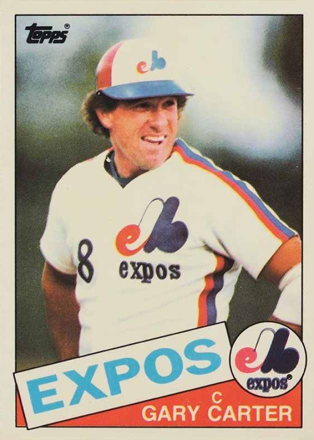 1985 Topps Tiffany Gary Carter #230 Baseball Card