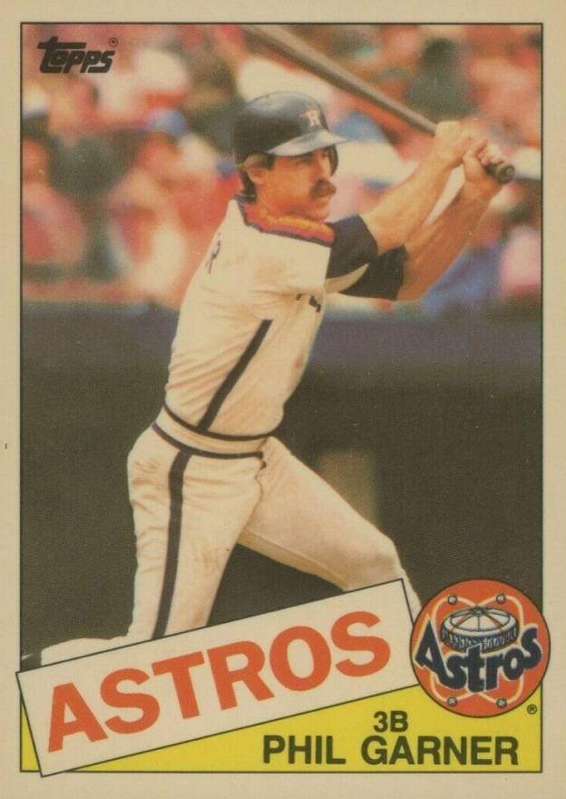 1985 Topps Tiffany Phil Garner #206 Baseball Card