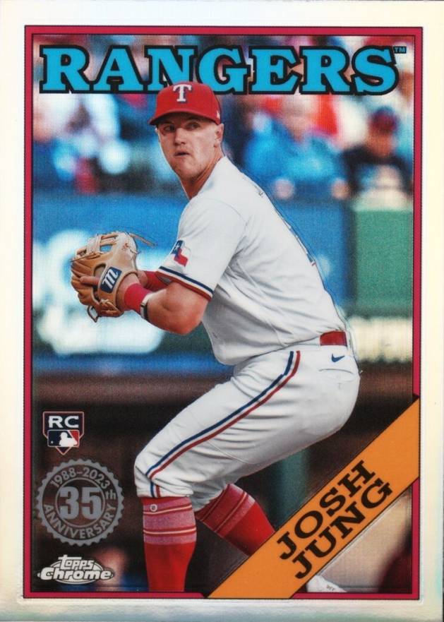 2023 Topps Chrome Update 1988 Topps Baseball Josh Jung #88CU16 Baseball Card