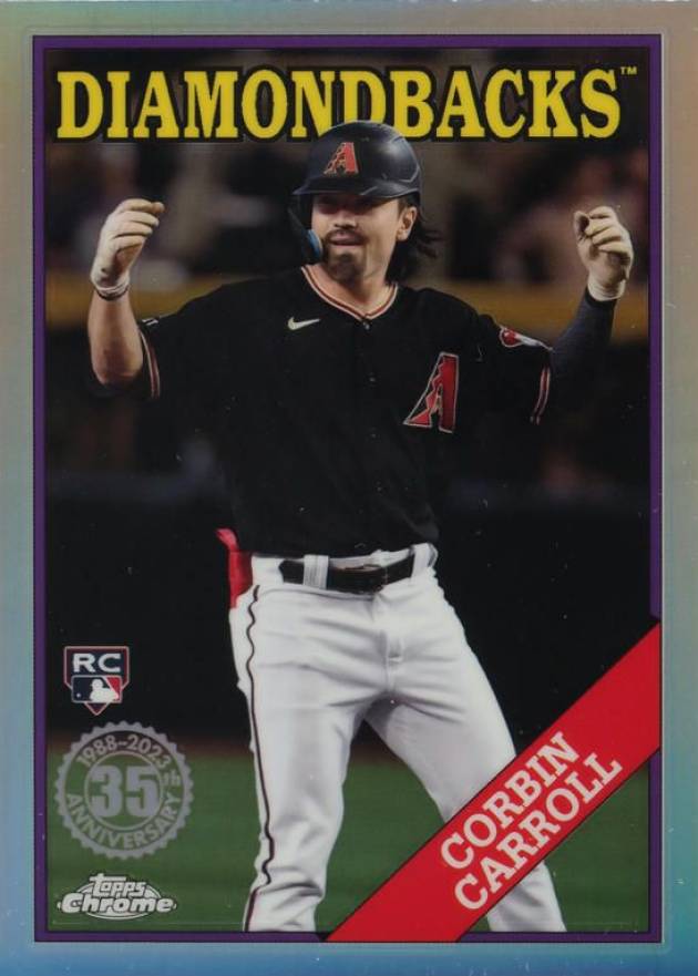 2023 Topps Chrome Update 1988 Topps Baseball Corbin Carroll #88CU20 Baseball Card