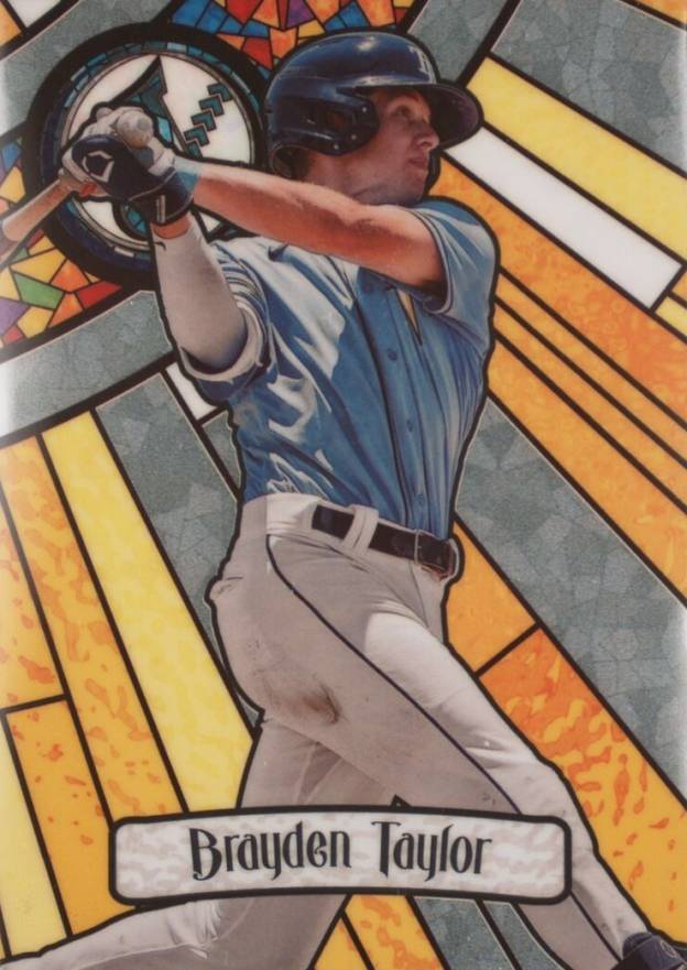 2023 Bowman Draft Bowman Glass Brayden Taylor #BGA9 Baseball Card