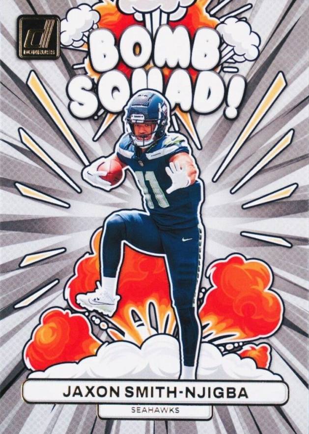 2023 Panini Donruss Bomb Squad Jaxon Smith-Njigba #BS10 Football Card