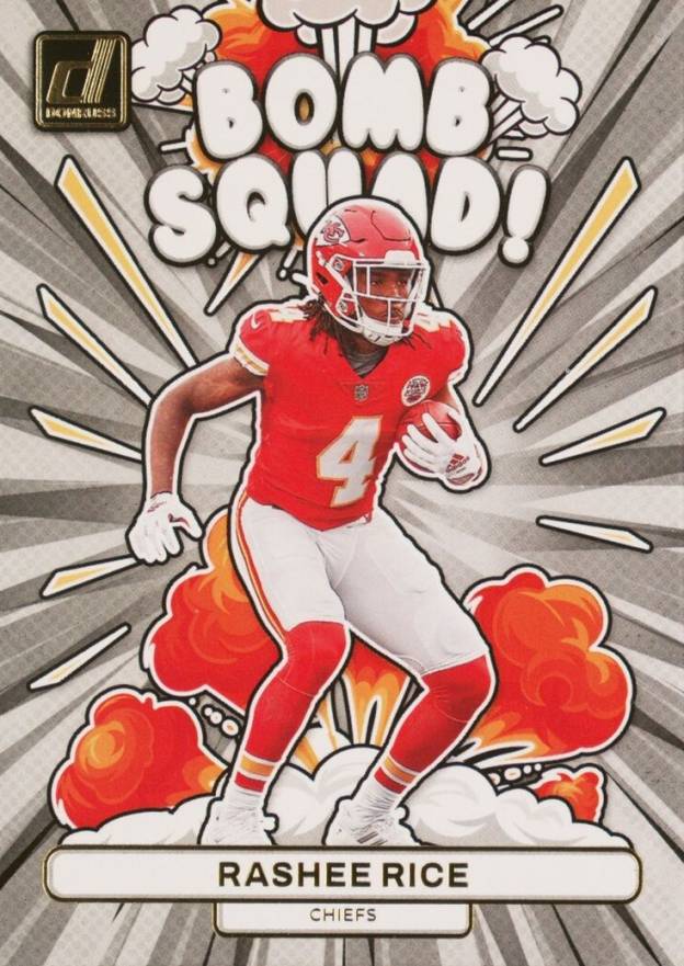 2023 Panini Donruss Bomb Squad Rashee Rice #BS16 Football Card