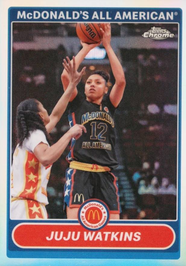 2023 Topps Chrome 2007 McDonald's All-American Juju Watkins #2K7-19 Basketball Card