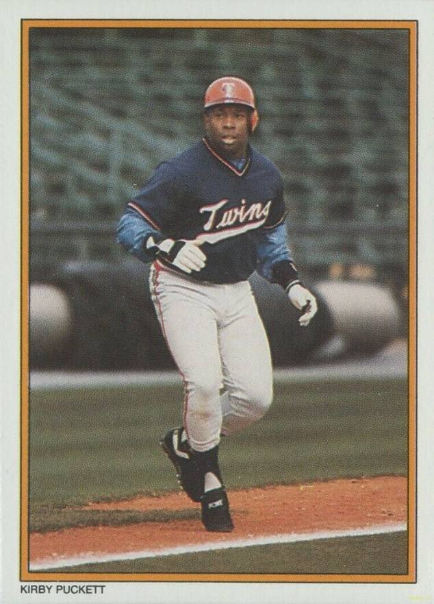 1987 Topps All-Star Glossy Set of 60 Kirby Puckett #57 Baseball Card