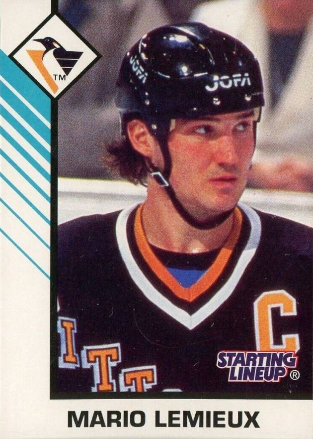 1993 Starting Lineup Mario Lemieux # Hockey Card