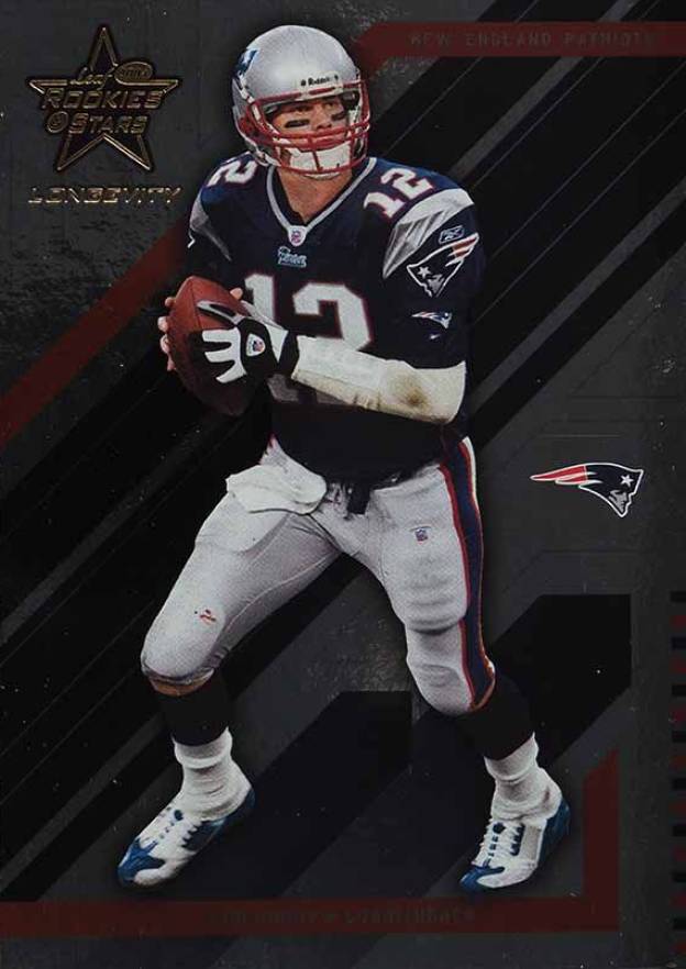 2004 Leaf R & S Longevity Tom Brady #56 Football Card