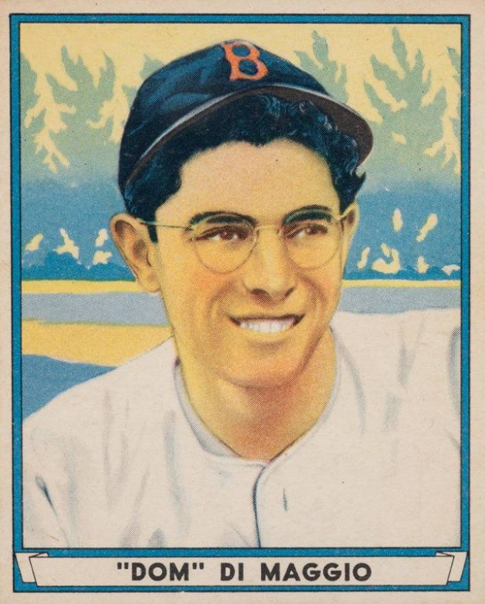 1941 Play Ball Dom DiMaggio #63 Baseball Card