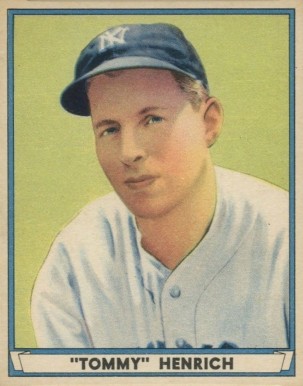 1941 Play Ball Tommy Henrich #39 Baseball Card