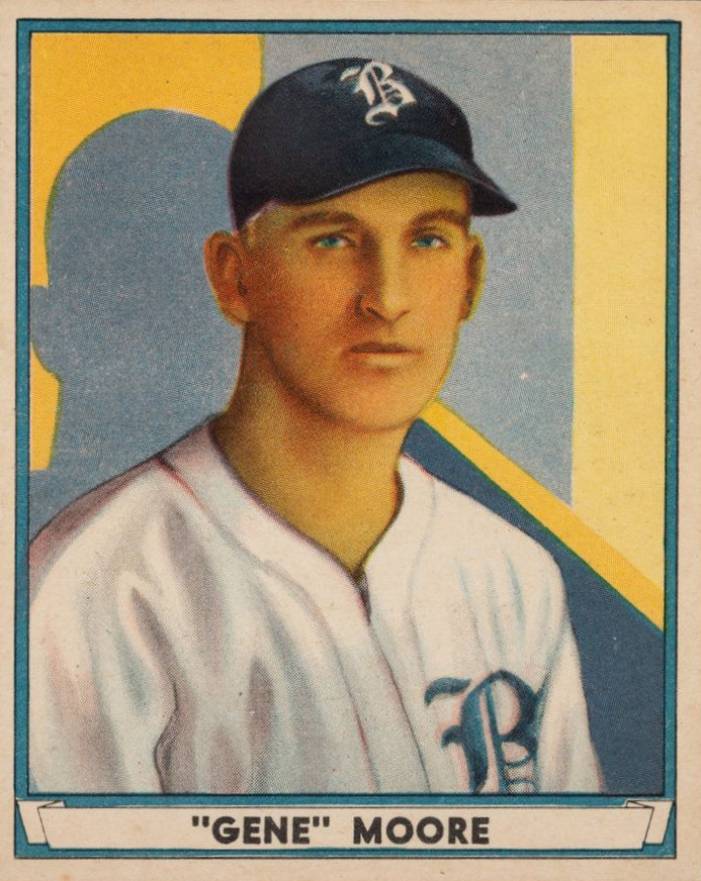 1941 Play Ball Gene Moore #25 Baseball Card