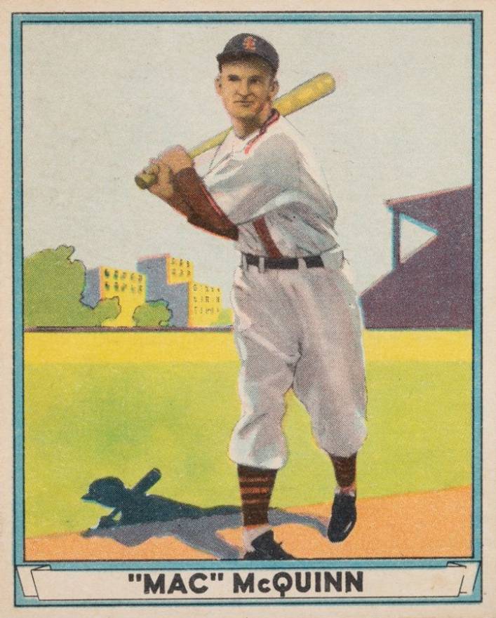 1941 Play Ball George McQuinn #23 Baseball Card