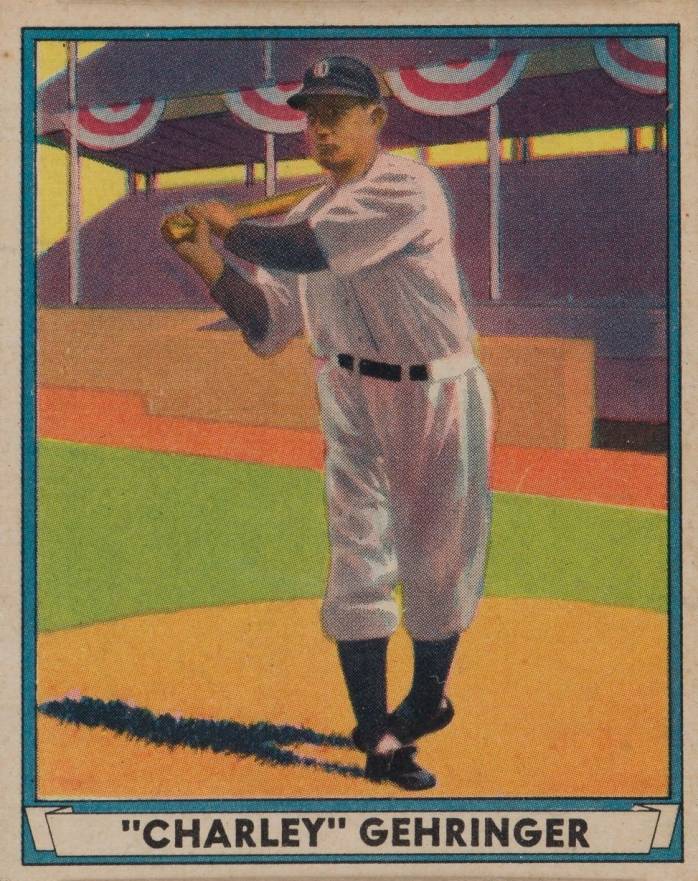 1941 Play Ball Charley Gehringer #19 Baseball Card