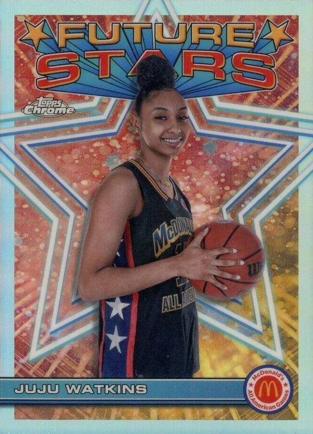 2023 Topps Chrome McDonald's All-American Future Stars Juju Watkins #FS11 Basketball Card