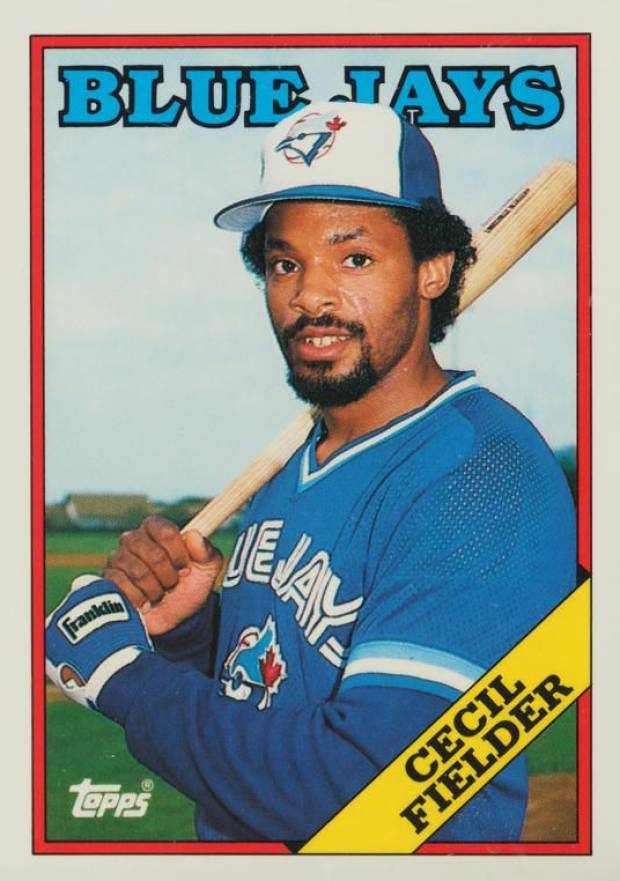 1988 Topps Tiffany Cecil Fielder #618 Baseball Card