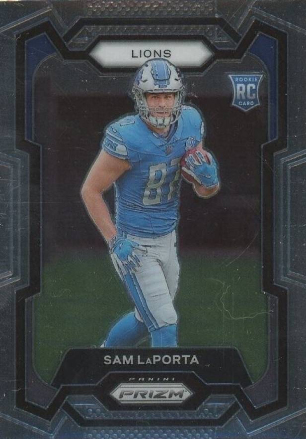 2023 Panini Prizm Sam LaPorta #332 Football Card