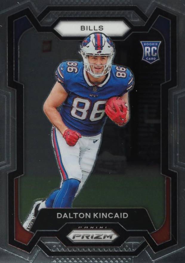 2023 Panini Prizm Dalton Kincaid #308 Football Card