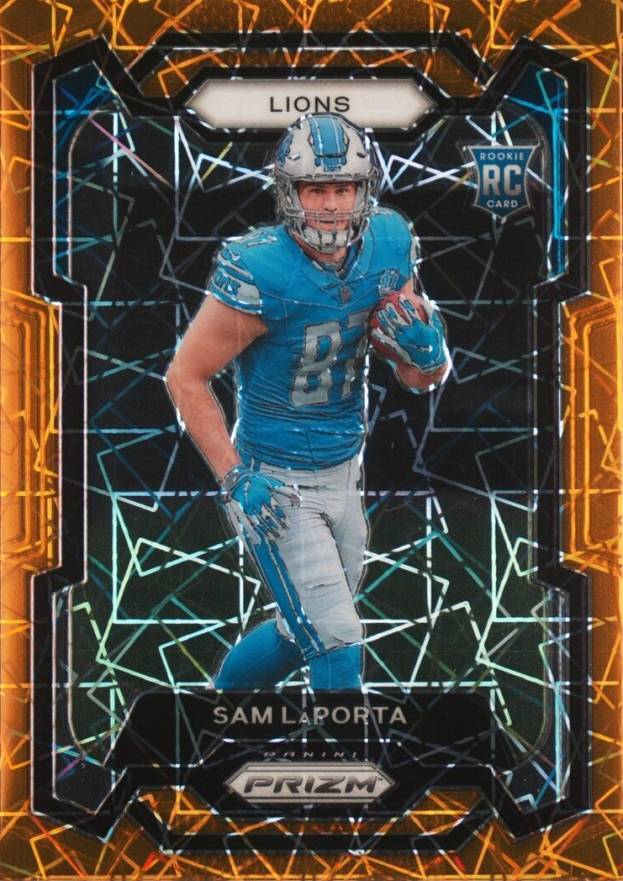 2023 Panini Prizm Sam LaPorta #332 Football Card