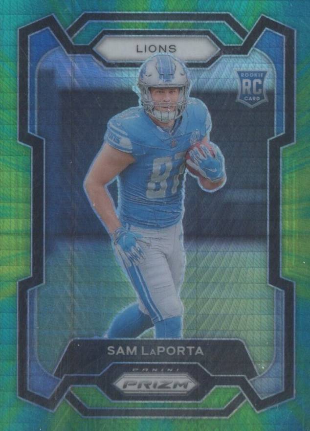 2023 Panini Prizm Sam LaPorta #332 Football Card