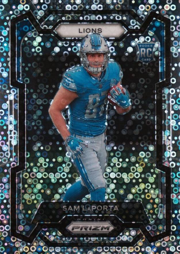 2023 Panini Prizm Sam LaPorta #332 Football Card