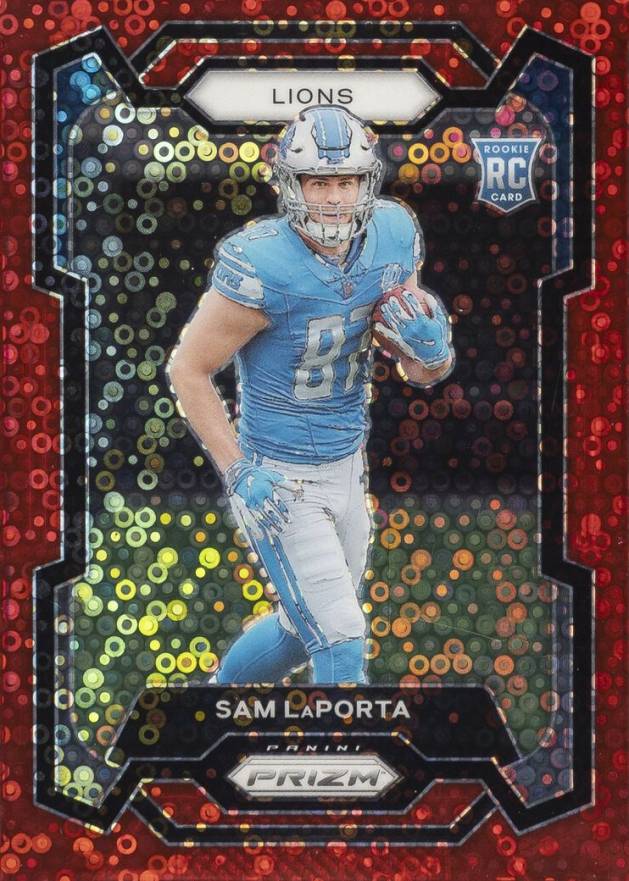 2023 Panini Prizm Sam LaPorta #332 Football Card