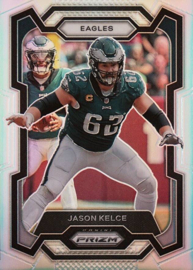 2023 Panini Prizm Jason Kelce #245 Football Card