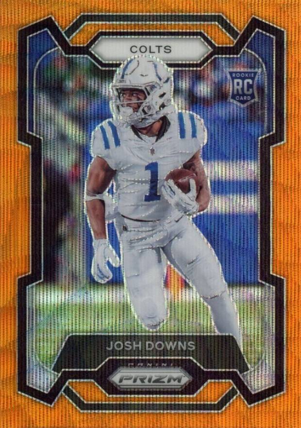 2023 Panini Prizm Josh Downs #345 Football Card