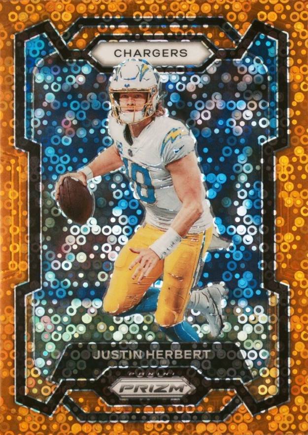 2023 Panini Prizm Justin Herbert #158 Football Card