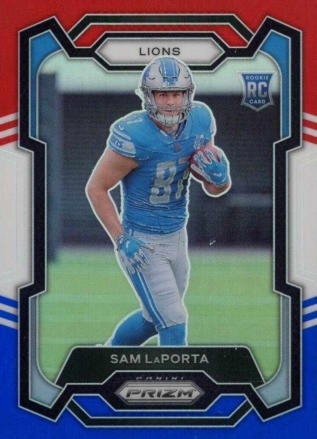 2023 Panini Prizm Sam LaPorta #332 Football Card