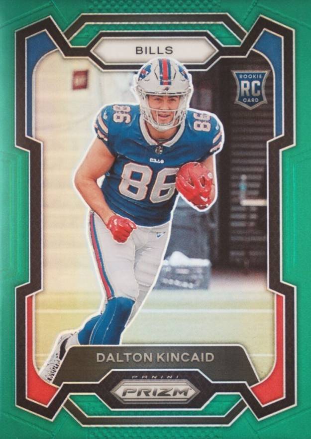 2023 Panini Prizm Dalton Kincaid #308 Football Card