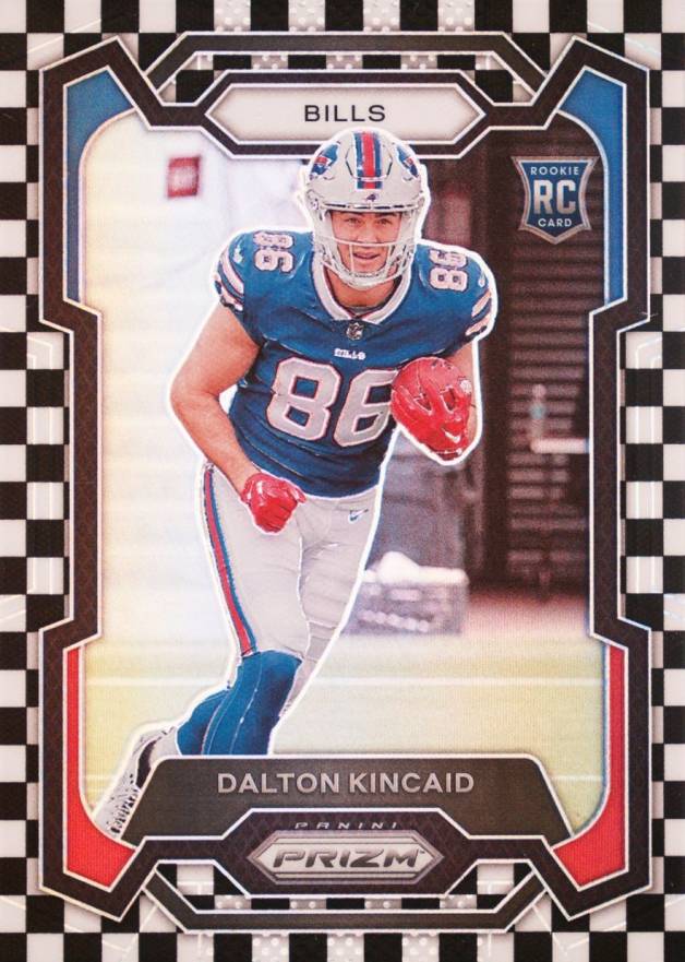 2023 Panini Prizm Dalton Kincaid #308 Football Card