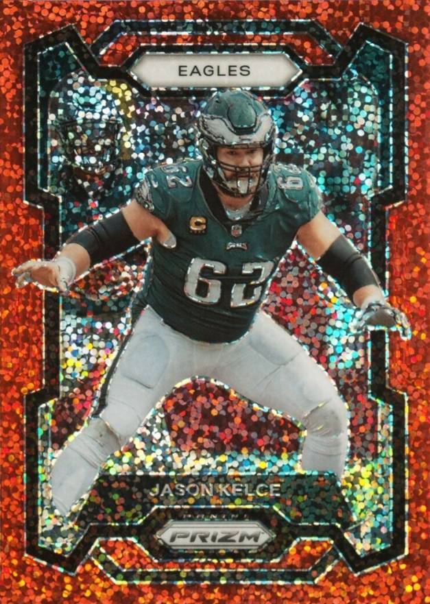 2023 Panini Prizm Jason Kelce #245 Football Card