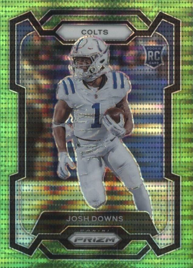 2023 Panini Prizm Josh Downs #345 Football Card