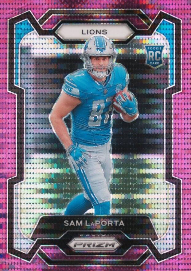 2023 Panini Prizm Sam LaPorta #332 Football Card