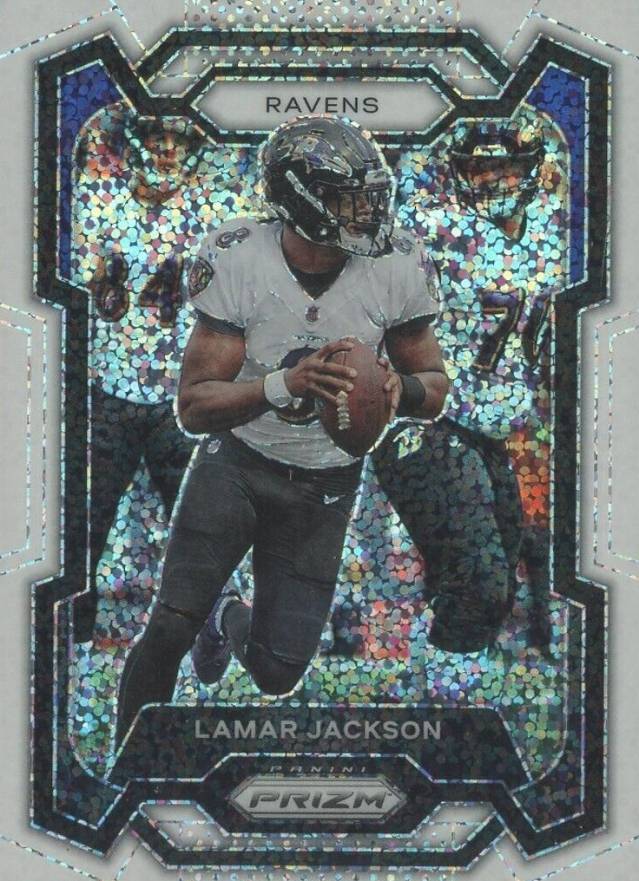 2023 Panini Prizm Lamar Jackson #18 Football Card