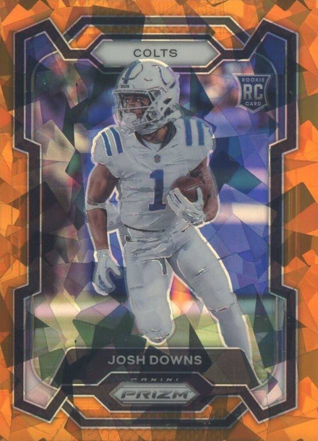 2023 Panini Prizm Josh Downs #345 Football Card