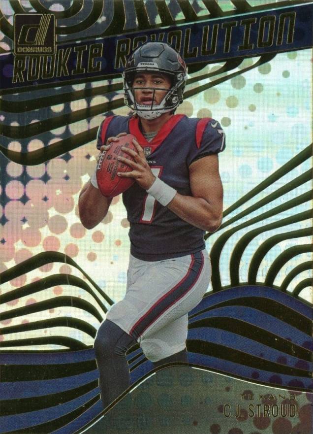 2023 Panini Donruss Rookie Revolution CJ Stroud #RR2 Football Card