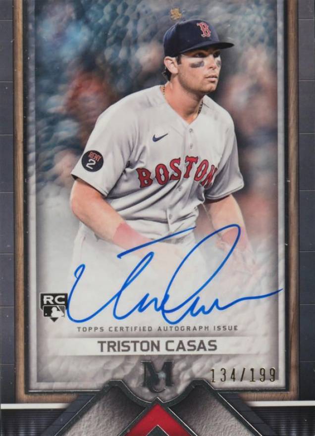 2023 Topps Museum Collection Archival Autographs Triston Casas #AATC Baseball Card