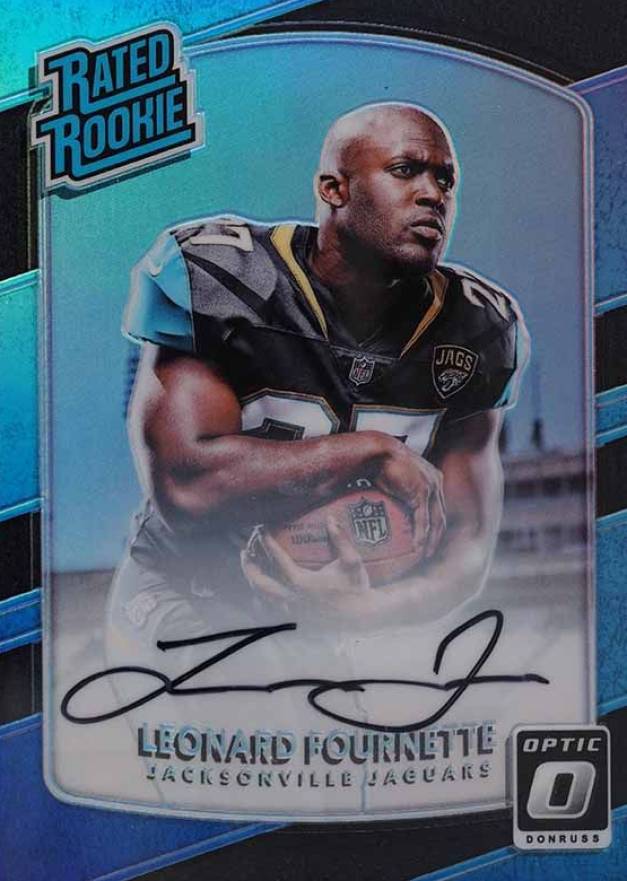 2017 Panini Donruss Optic Leonard Fournette #169 Football Card