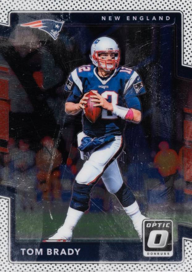 2017 Panini Donruss Optic Tom Brady #1 Football Card