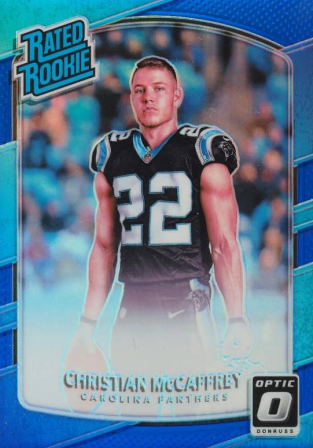 2017 Panini Donruss Optic Christian McCaffrey #168 Football Card